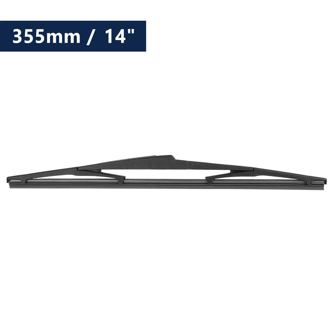 Rear Windshield Wiper Blade Arm Set 14 Inch for Lexus RX400h (2003-2008)