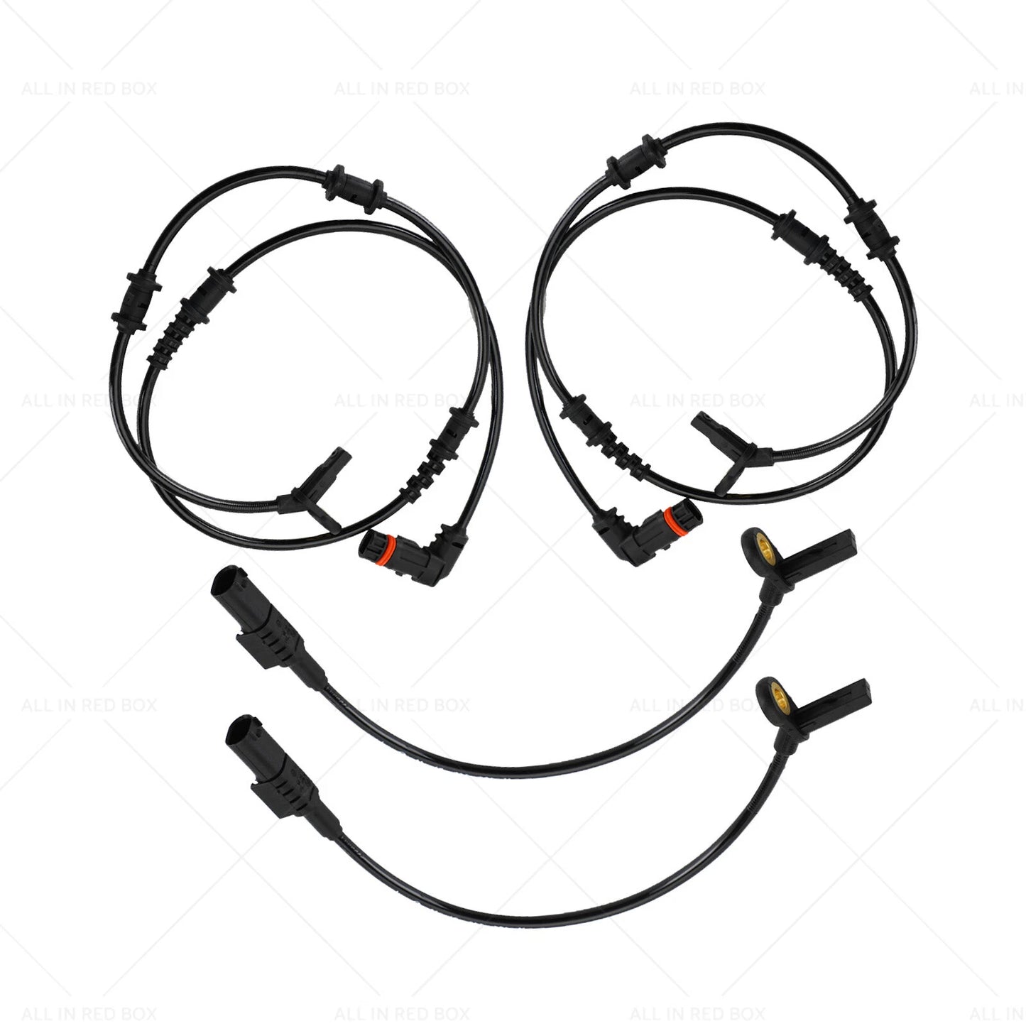 4 x Front Rear ABS Speed Sensors for Mercedes-Benz ML350 ML320 (2006-2011)