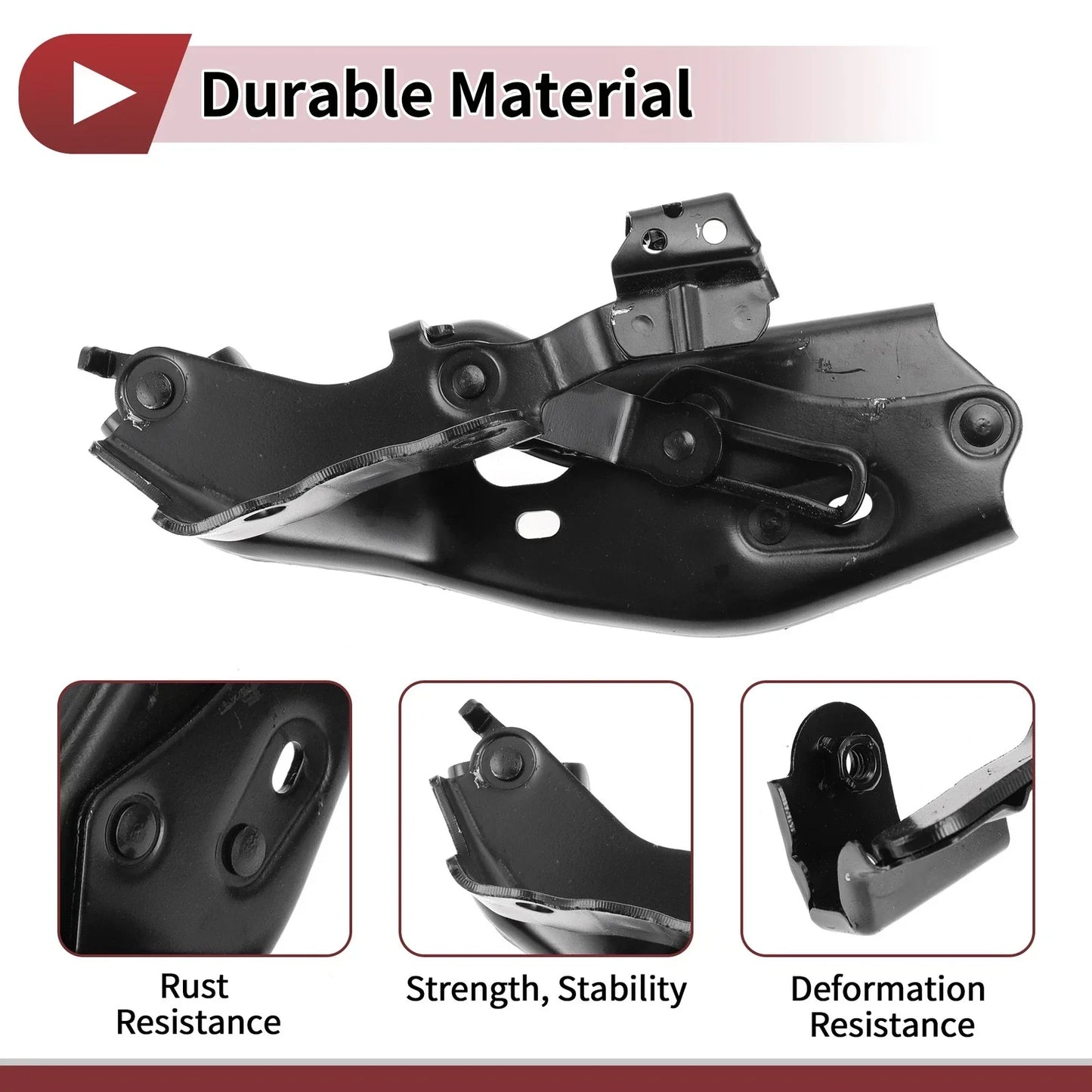 Hood Hinges for Lexus ES300h Front Bonnet Bracket (2019-2022) - 1 Pair