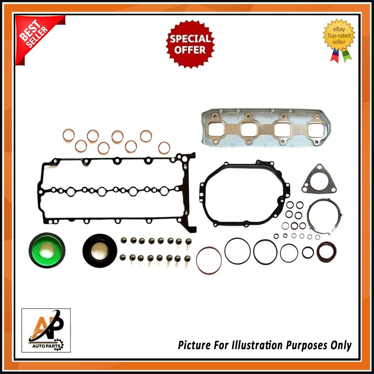 Engine Rebuild Kit for Land Rover Discovery V 2.0 Diesel (2017–2019)