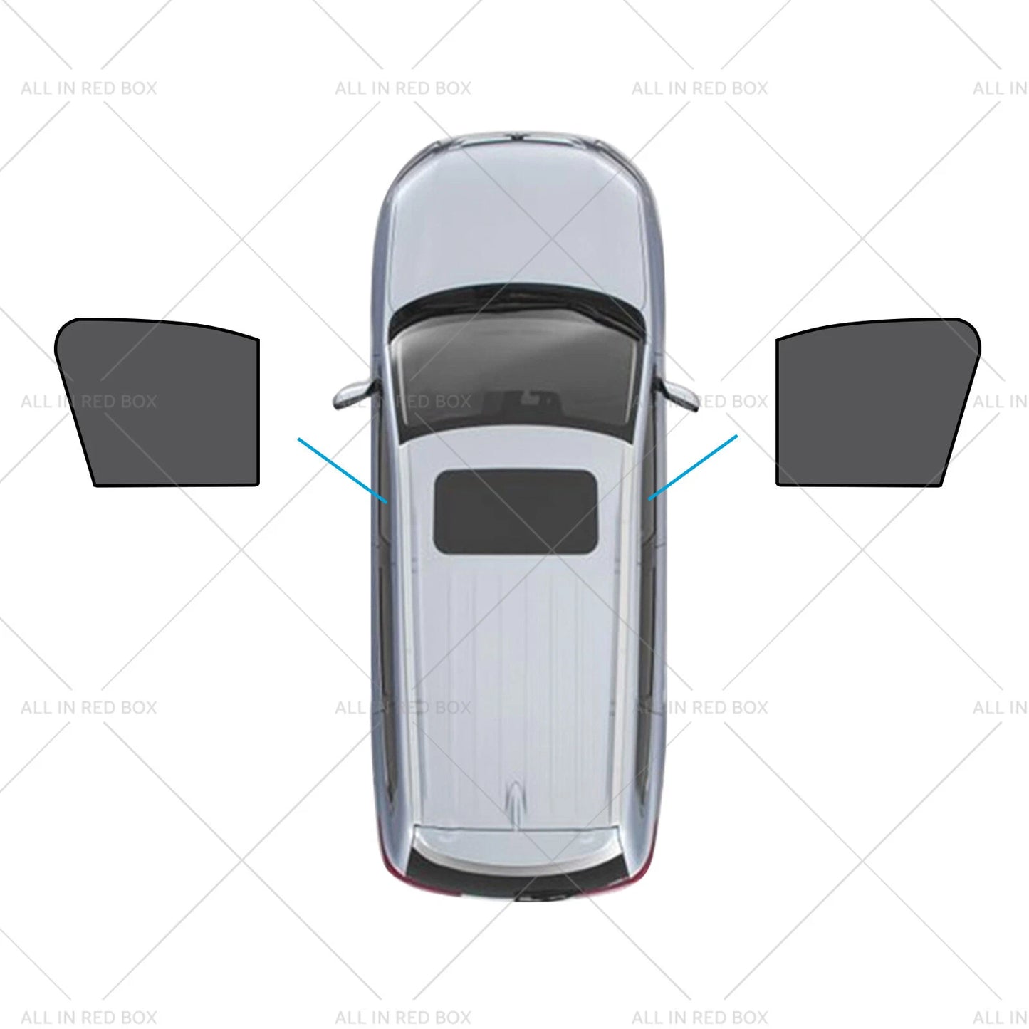 Magnetic Sun Shades for Mazda CX-3 CX3 (2015-Current)
