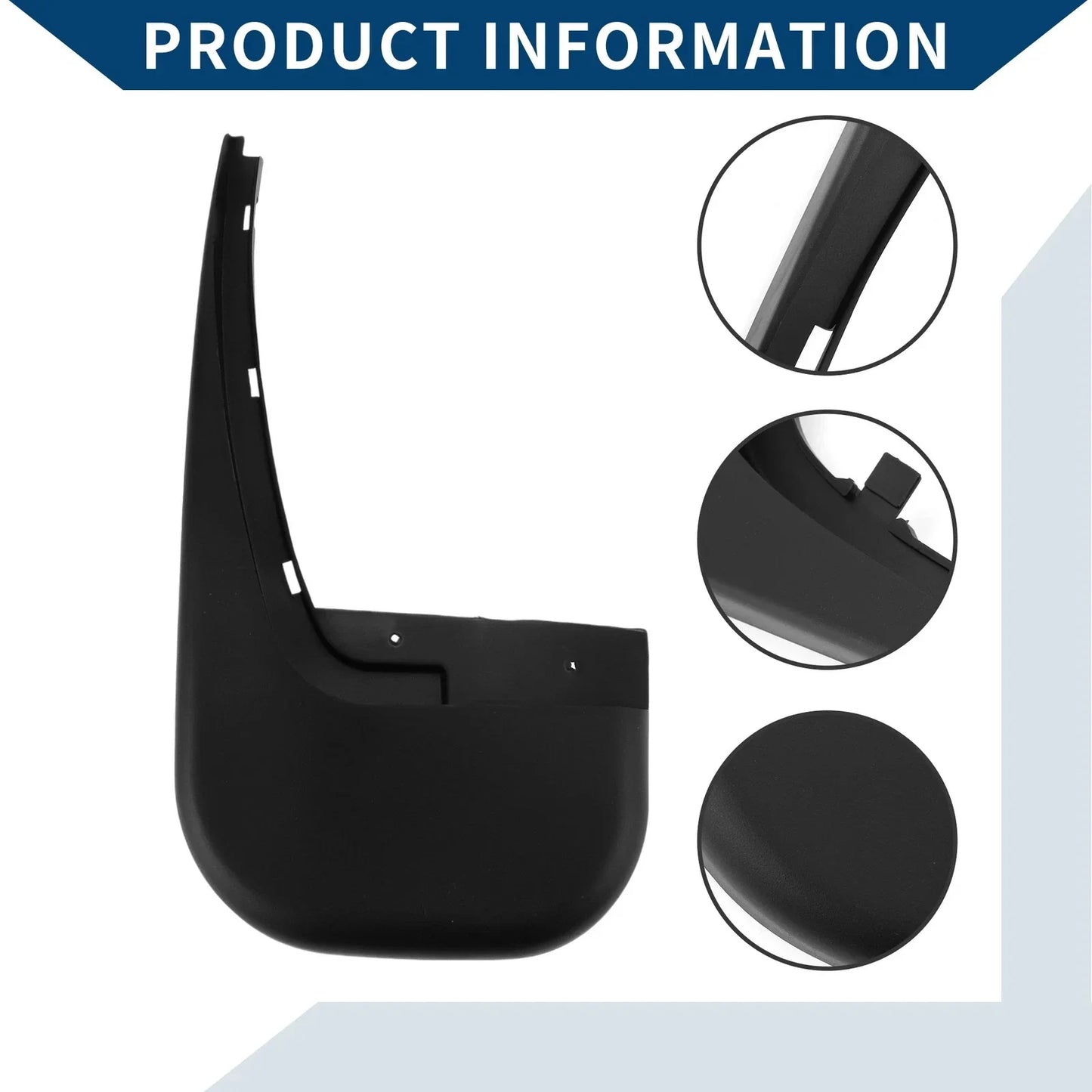 Mud Flaps Splash Guards 1 Set for Mercedes-Benz Viano Vito (2005-2012)