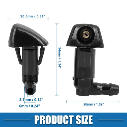 Windshield Washer Nozzles for Honda Civic 2006-2011 (Set of 2)