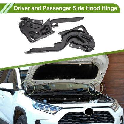 Hood Hinges for Lexus NX200t Front Bonnet Bracket (2015-2018) - 1 Pair