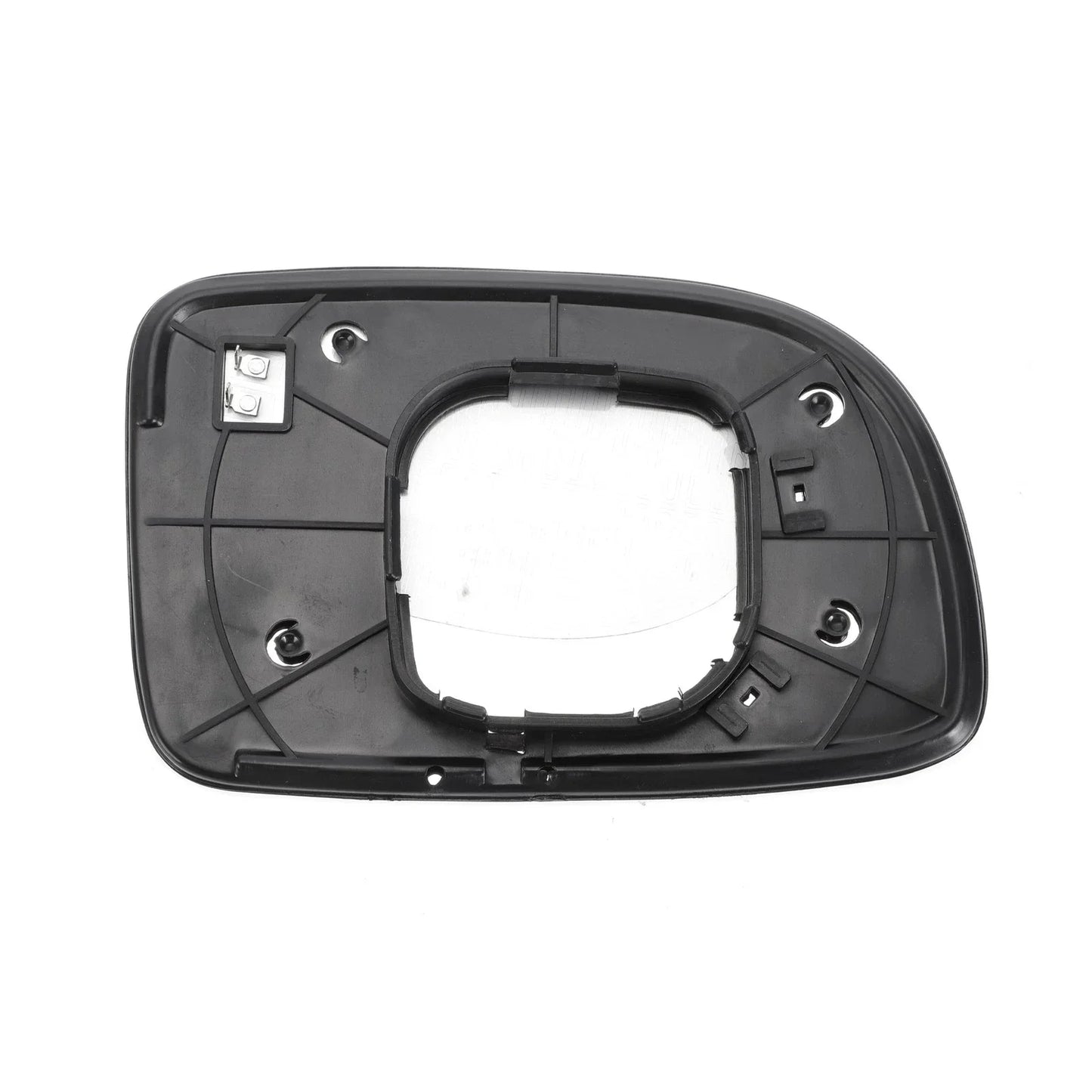 Left Side Heated White Mirror Glass for Hyundai Santa Fe (2007-2012)
