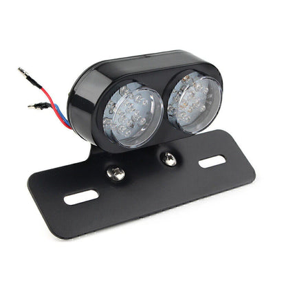 LED License Plate Tail Brake Turn Signal Light for Universal Motorcycle