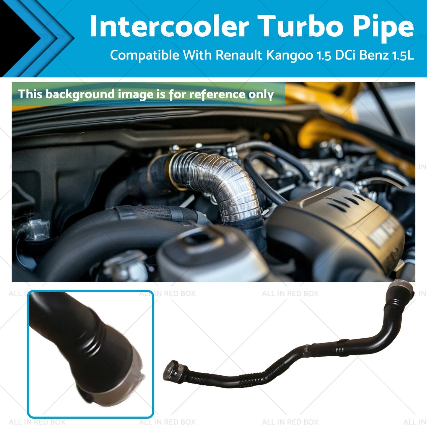 Intercooler Turbo Pipe for Renault Kangoo 1.5 DCi & Mercedes-Benz 1.5L