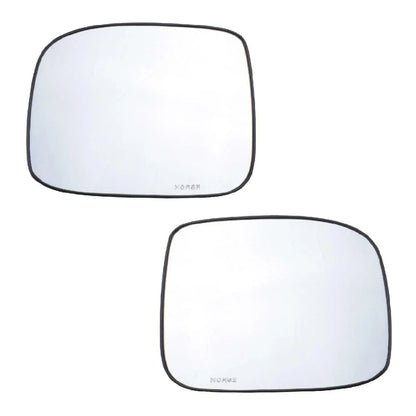 Side Mirror Glass Lens Pair Fits Isuzu D-Max Holden Rodeo RA RC Pickup 2003-11