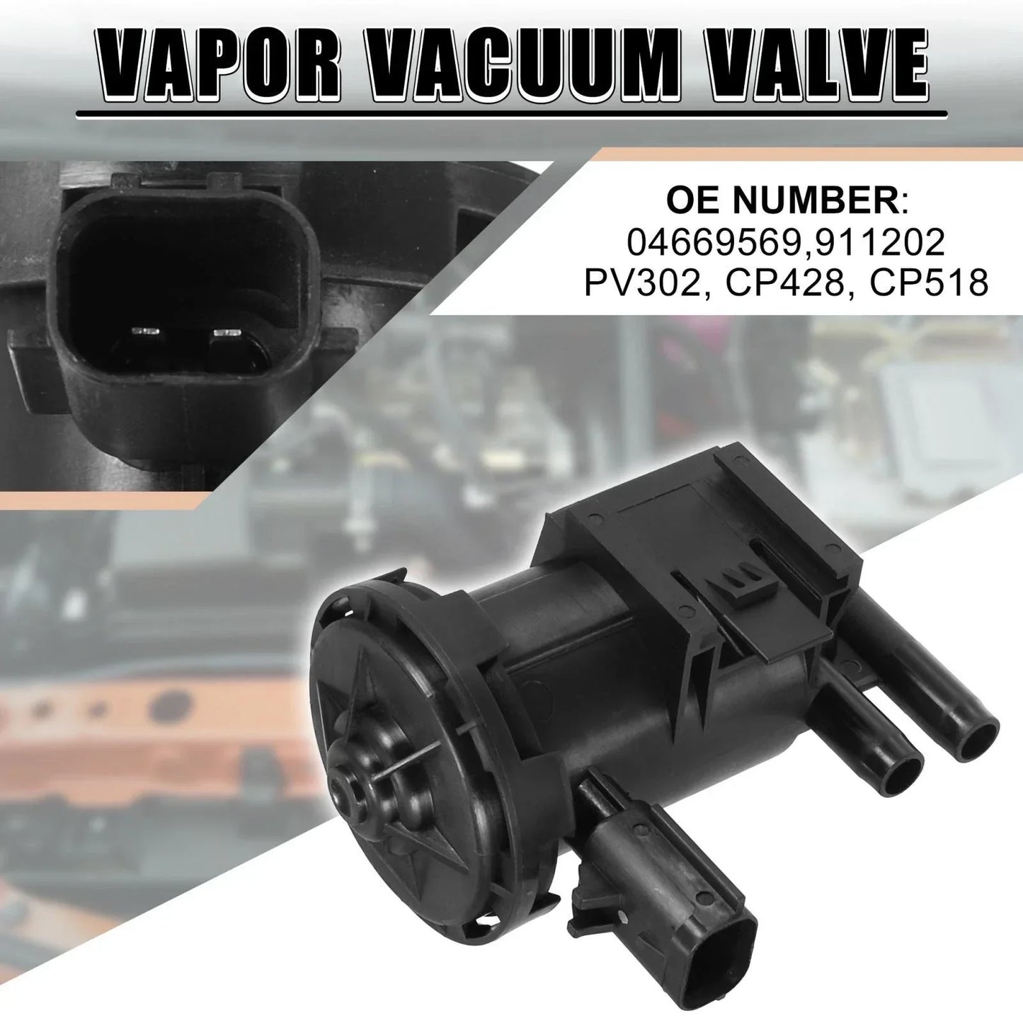 Vapor Canister Solenoid Purge Valve for Chrysler PT Cruiser, Dodge (2001-2010)