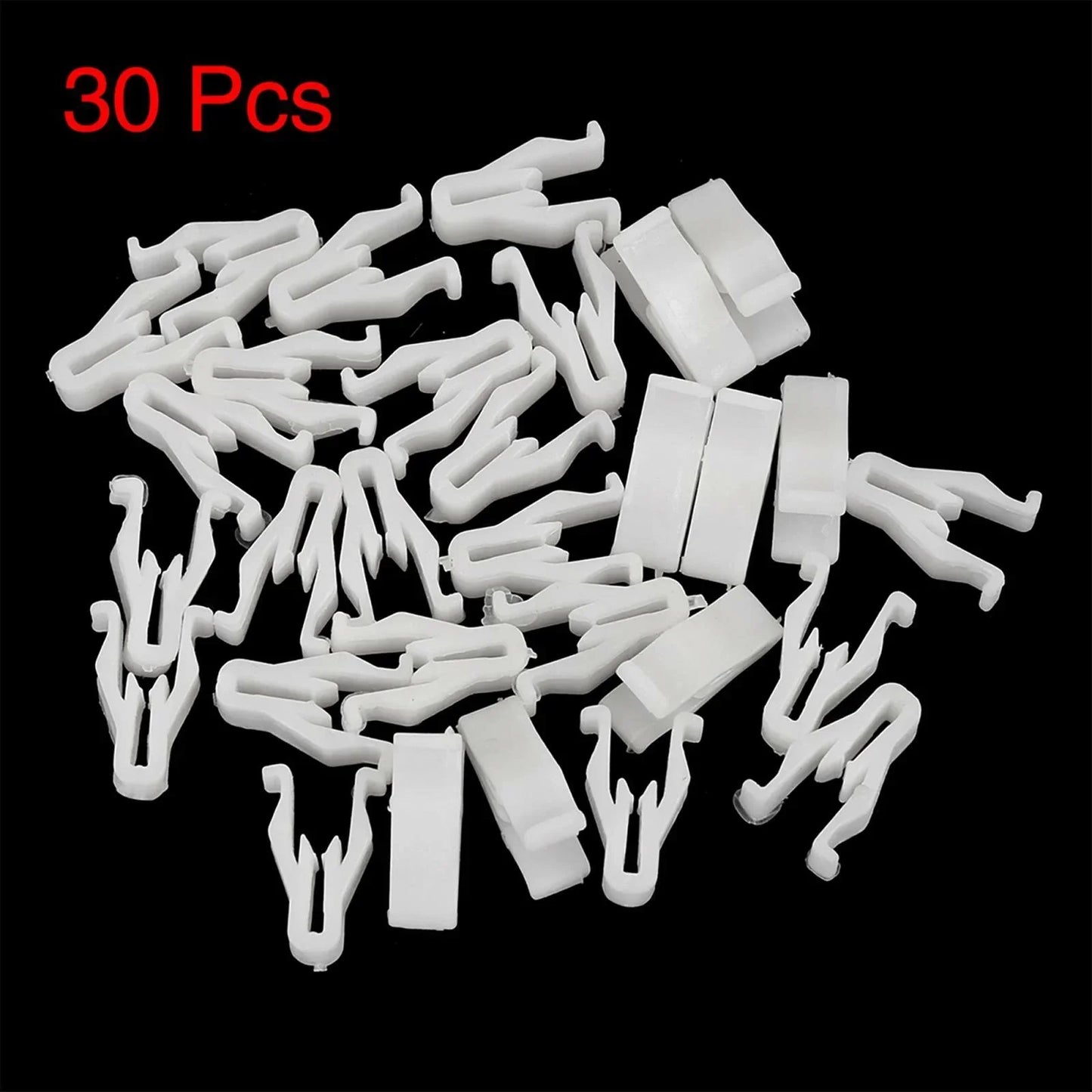 30 x White Plastic Nylon Switch Bezel Clips for Toyota Lexus