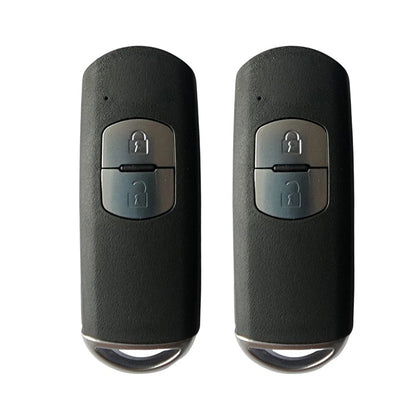 Button Smart Remote Key Shell Set for Mazda 3 5 6 MX-5 CX-5 CX-9 (2004-2023)