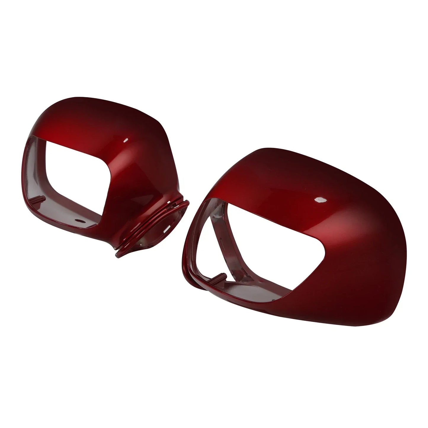 Red Rear View Mirror Covers for Honda Goldwing GL1800 (2001-2017)