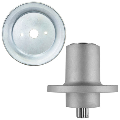 Deck Spindle Pulley Assembly 6.47 in OD for Hustler 60 in (1999–2006)