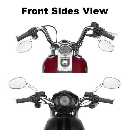 Rear View Mirrors for Harley Touring Road King Sportster XL Softail Dyna