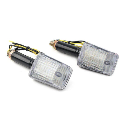 8mm Amber Bulb Turn Signal Indicator Light for Universal Motorcycle 12V
