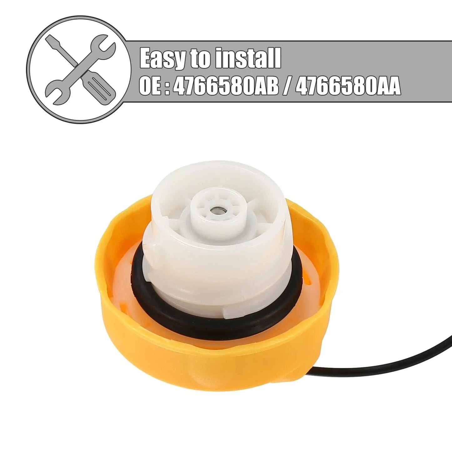 Fuel Tank Cap Gas Cover for Chrysler 200, Sebring (2008-2014)