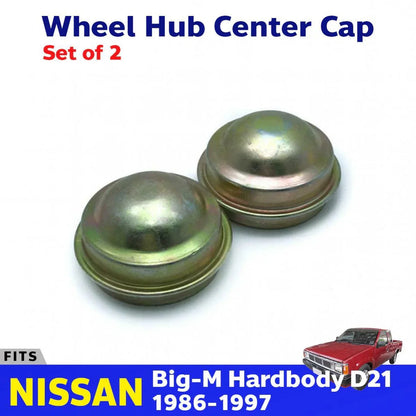 Hub Caps Center Wheel Pair Fits Nissan Hardbody D21 Pickup 1986-97 Urvan E24 D06