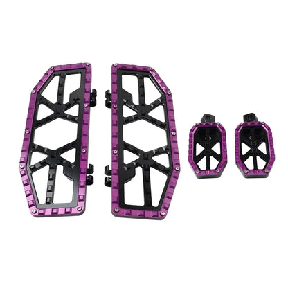 Driver Passenger Floorboard Foot Pegs for Harley Electra Road Glide (2014-2023)