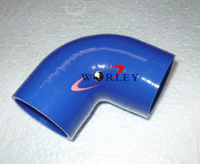 90�� Blue Silicone Elbow Hose 70mm 2.75" ID for Turbo Intercooler Pipe
