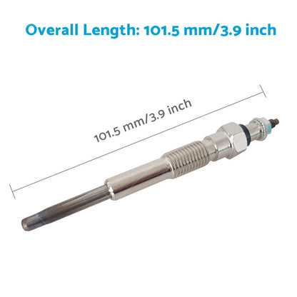 6x Glow Plugs for Toyota LandCruiser HZJ75 HZJ79 HZJ105 4.2D 1HZ (98-07)