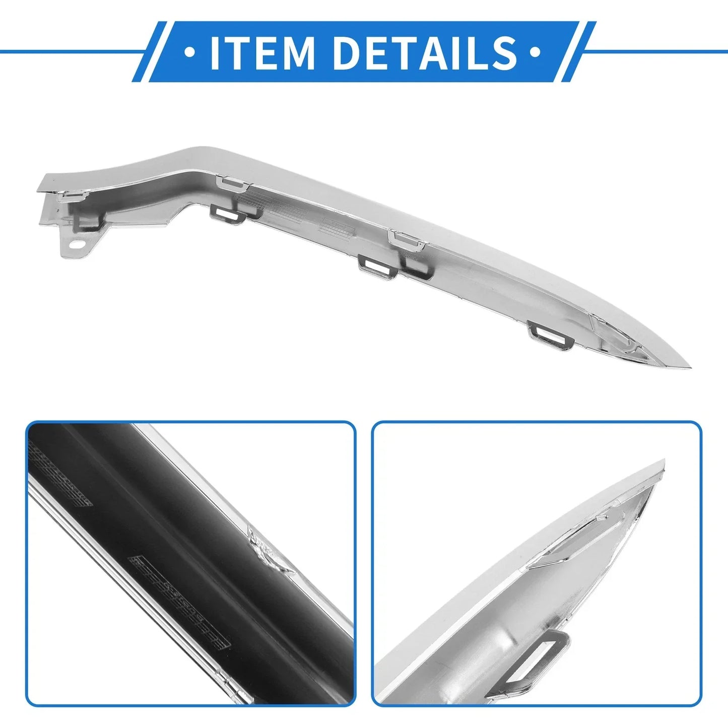 Bumper Grille Trim Garnish for Mercedes-Benz W212/E (2014-2015)
