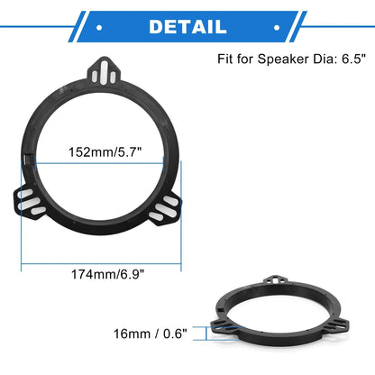 Speaker Spacer Ring Adapter for Scion TC 6.5" Speakers (2005-2010) 2 x Set