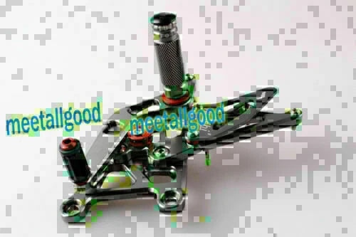 Grey Rearset Foot Pegs for Honda CBR 250R (2010-2014)