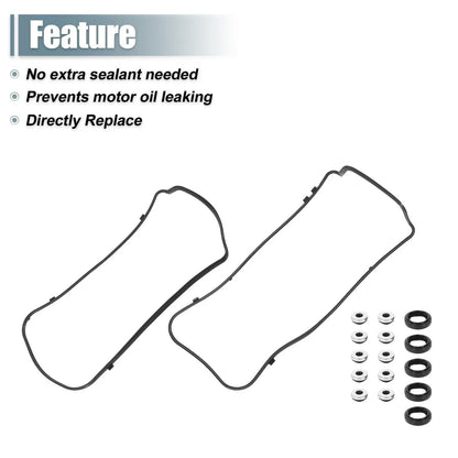 Engine Valve Cover Gaskets for Acura Honda Accord Odyssey 3.5L 3.7L (2003-2023)