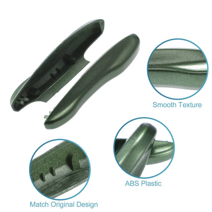 Car Remote Key Side Cover Case Set for Porsche Taycan 911 (2020-2021) Green