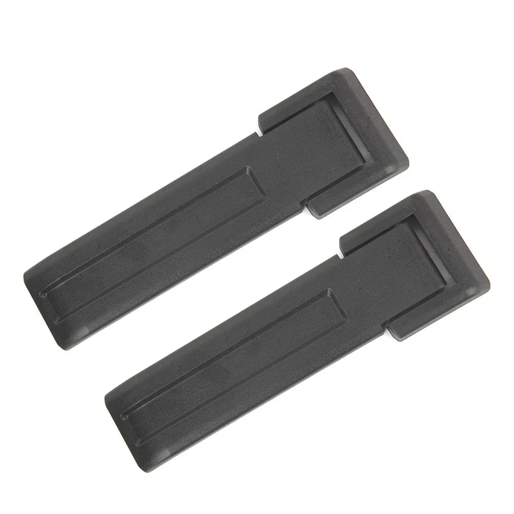 Upper Rear Tailgate Hinge Covers Black for Jeep Wrangler JK (2007-2018)