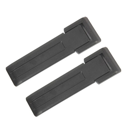 Upper Rear Tailgate Hinge Covers Black for Jeep Wrangler JK (2007-2018)