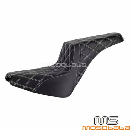 Passenger Driver 2-Up Seat w/ Mount Bolts for Harley Softail FX FL (2018-2022)