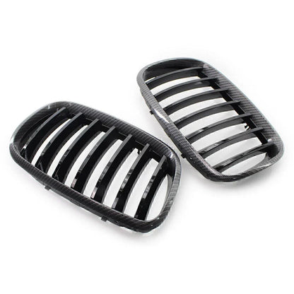 Upper Mesh Grille Trim for BMW X5 X6 E70 E71 (2008-2013)