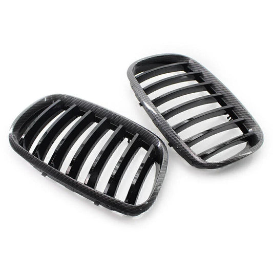 Upper Mesh Grille Trim for BMW X5 X6 E70 E71 (2008-2013)