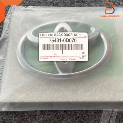 Chrome Back Door Trunk Emblem Logo for Toyota Yaris (2005-2013)