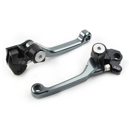 Grey Brake Clutch Levers for Suzuki RMZ450 (2005-2022)