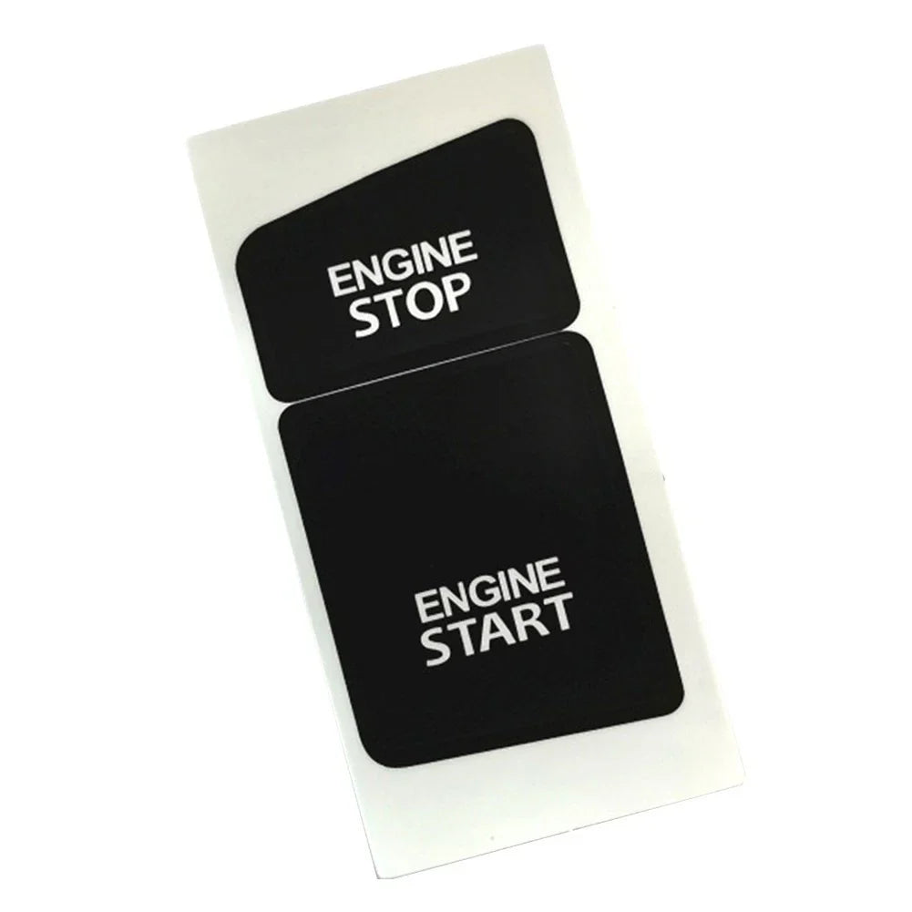 Panel Button for A6 Clima Decals Stickers Black Vinyl