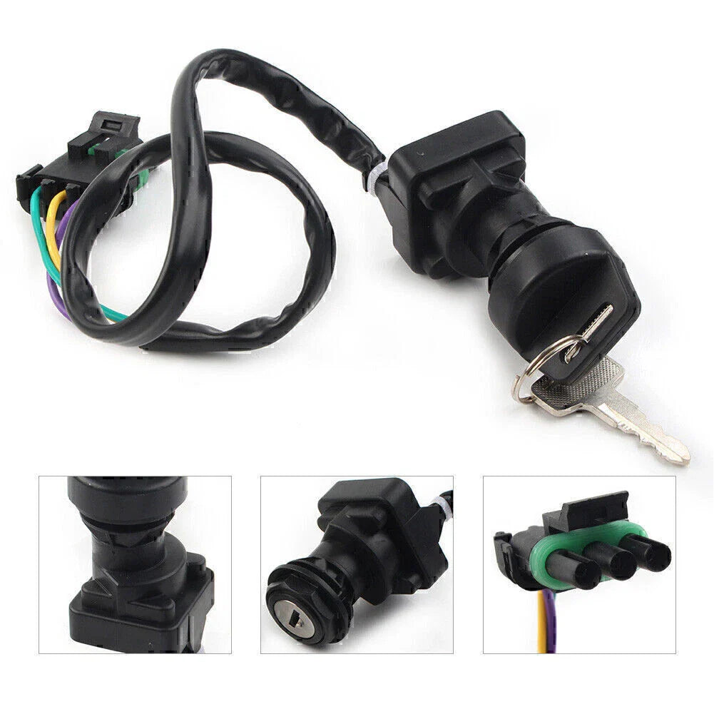 New Ignition Key Switch for Bombardier Can-Am Traxter 500 (1999-2004)