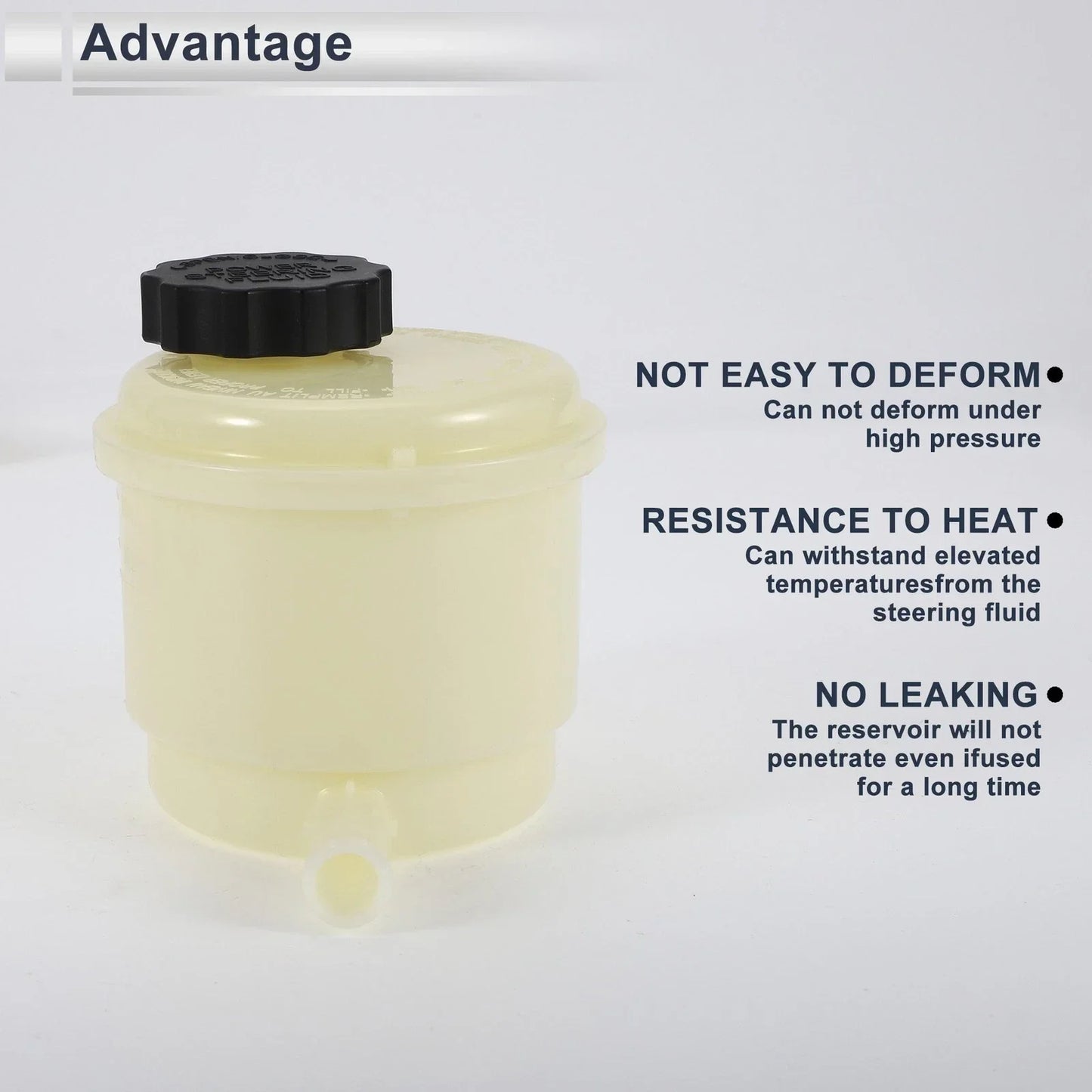 Power Steering Reservoir for Hyundai Accent (1995-1999) 1 x Beige