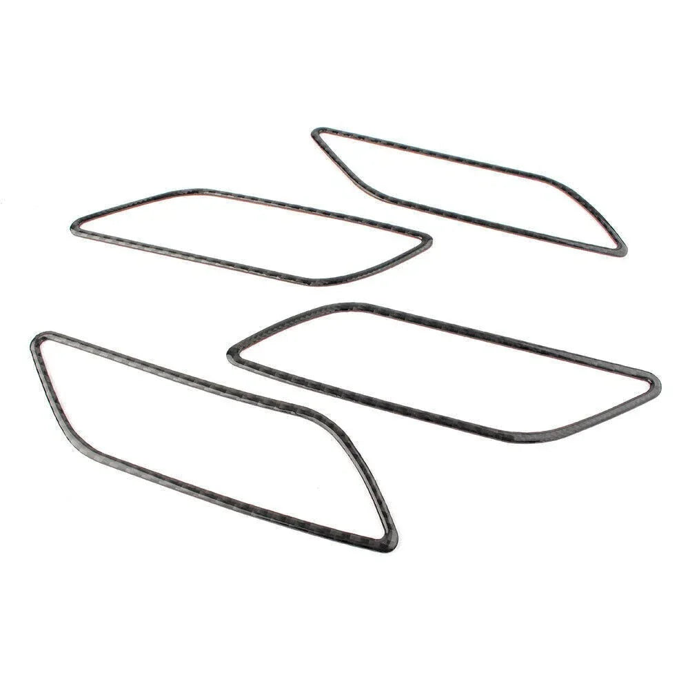 Carbon Fiber Inner Door Handle Frame Cover Trim for Audi A3 S3 (2014-2018)