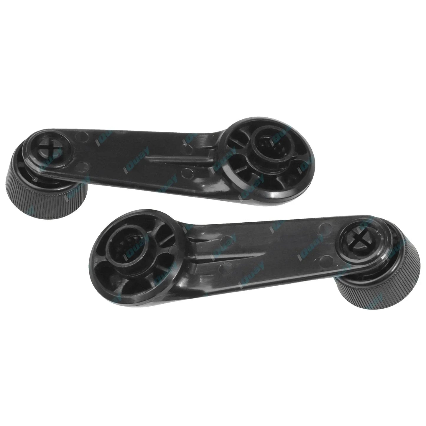 Front or Rear Black Window Crank Handles Pair for Hilux LN65 YN65 YN67 83~88