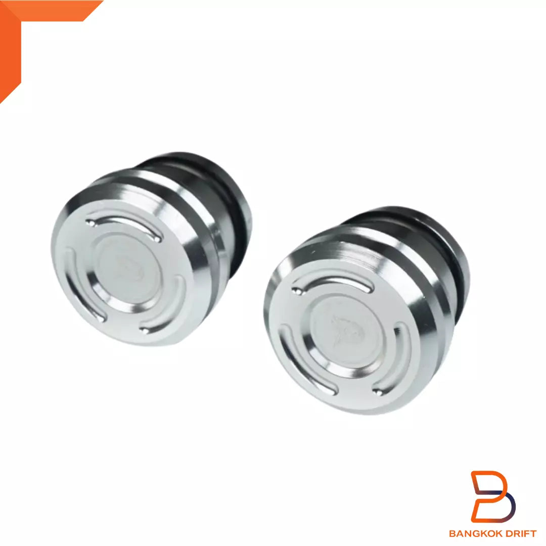 Silver Side Frame CNC Aluminium Cap for Honda Monkey 125 Z125 (2018-2024)