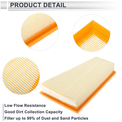 Engine Air Filter for Mercedes-Benz GLA250 2.0L (2014-2020) - 1 Pcs