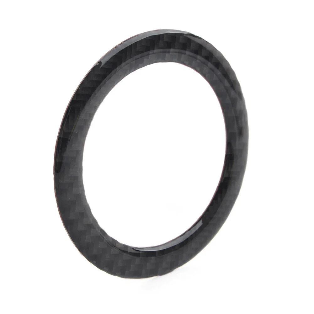 Black Steering Wheel Hub Cover Trim for Jeep Grand Cherokee (2014-2022)