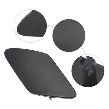 Front Left Washer Nozzle Cover for Porsche Cayenne (2011-2018) Black