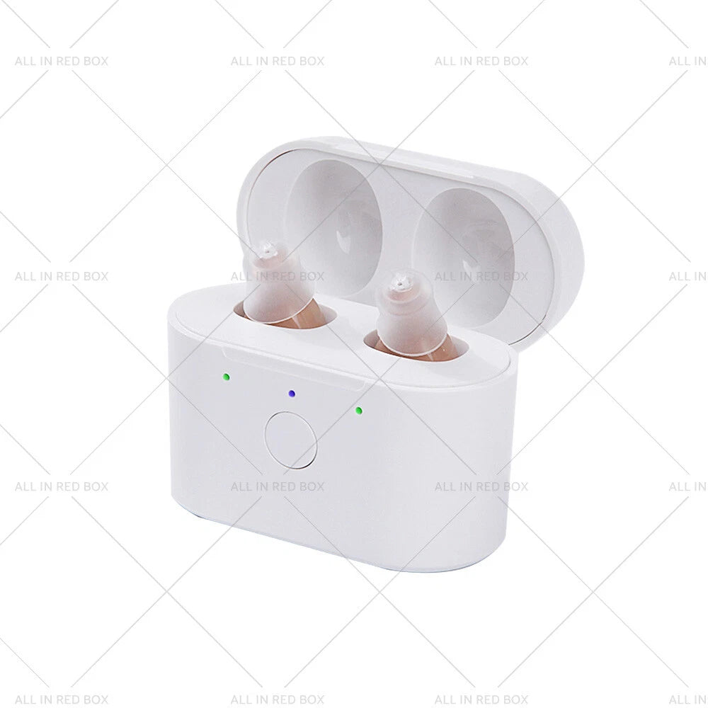 Rechargeable Hearing Aids for Seniors - Noise Reduction Amplifiers
