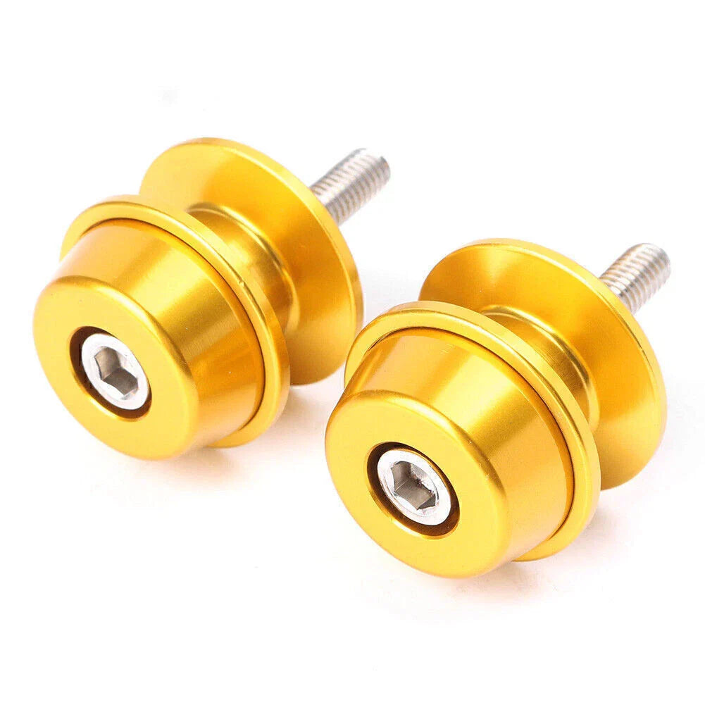 6MM CNC Swingarm Sliders Spools for Suzuki GSXR600 GSXR750 GSXR1000 (2001-2023)
