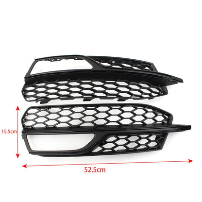 Right Front Fog Light Grille Cover for Audi A3 S3 (2013-2017)