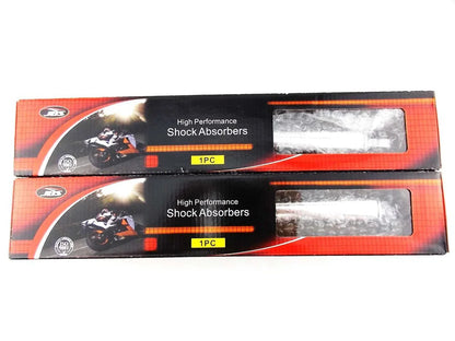 317mm JBS Chrome Rear Shock Absorbers for Honda CL450