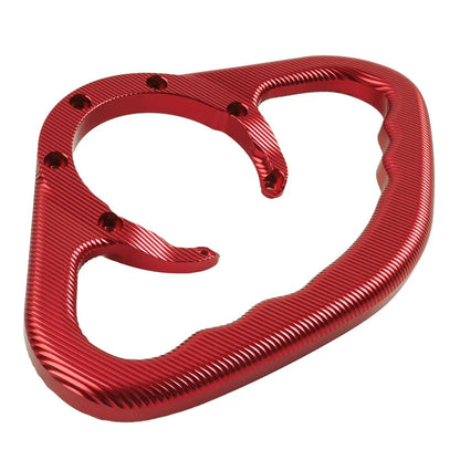 CNC Red Hand Grip Tank Grab Bar Handles for Honda Motorcycle